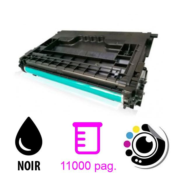 Toner compatible HP CF237A / 37A Noir