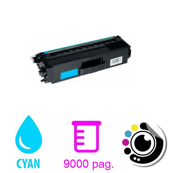 Toner compatible Brother TN910 Cyan