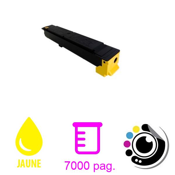 Toner compatible Jaune Kyocera TASKalfa 306ci TK5195 TK5195 Jaune 1T02R4ANL0 pour, 307CI