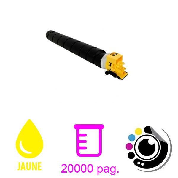 Toner compatible Kyocera / TK-8525Y Jaune 1T02RMANL0