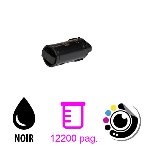 Toner compatible Xerox VersaLink C600 / C605 Noir 106R03907 / 106R03899