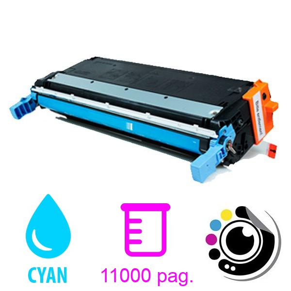 Toner compatible HP C9731A Cyan