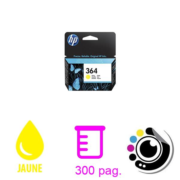 Cartouche Original HP 364 Jaune CB320EE