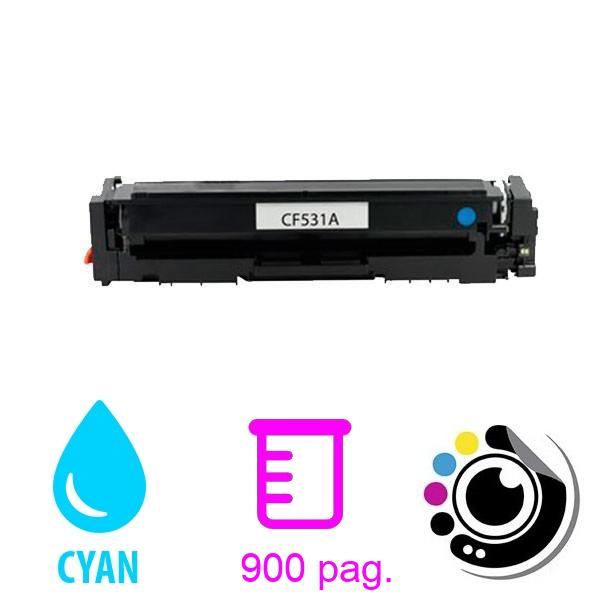 Toner compatible HP CF531A / 205A Cyan