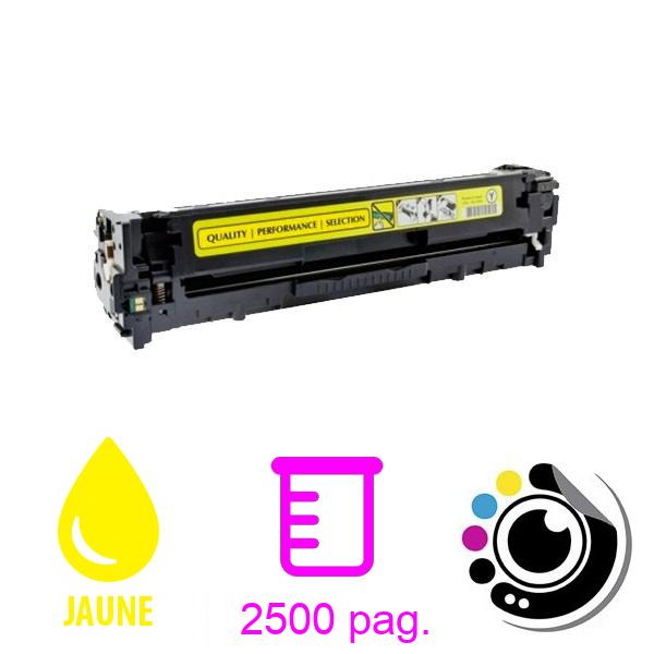 Toner compatible HP CF542X / CF542A Jaune Nº203X / 203A