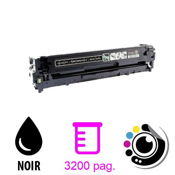 Toner compatible HP CF540X Noir Nº203X CF540A / 203A