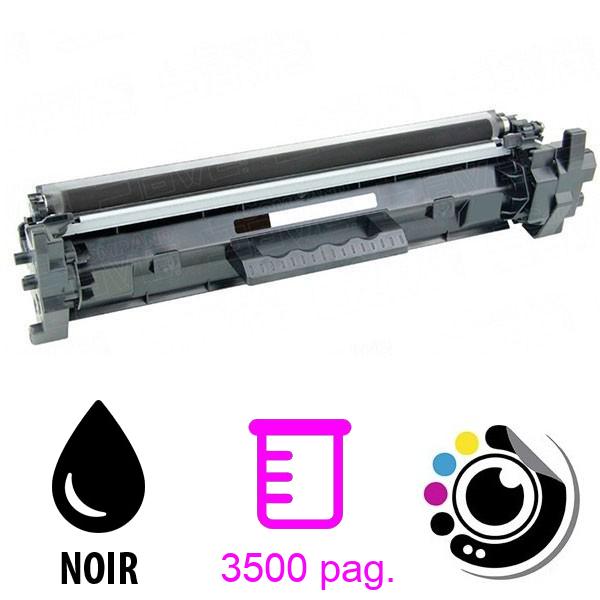Toner compatible HP CF230XL Nº30X Noir