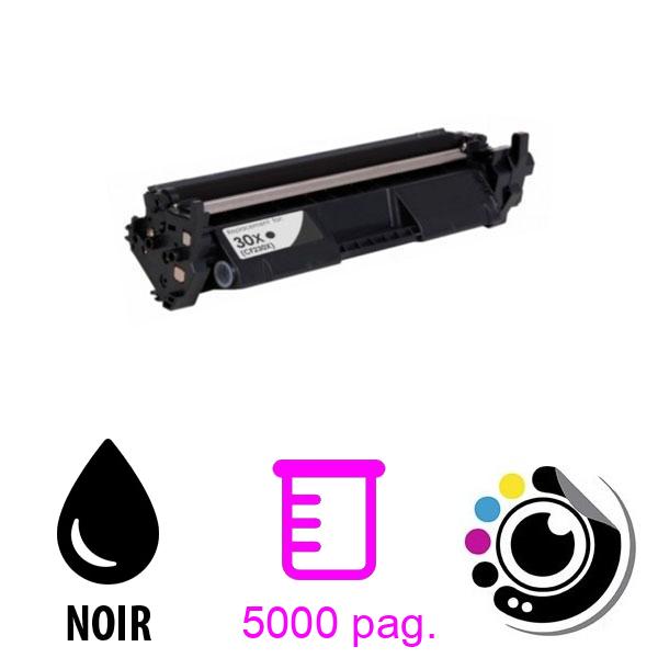 Toner compatible HP CF230A XL / 30X Noir / Jumbo