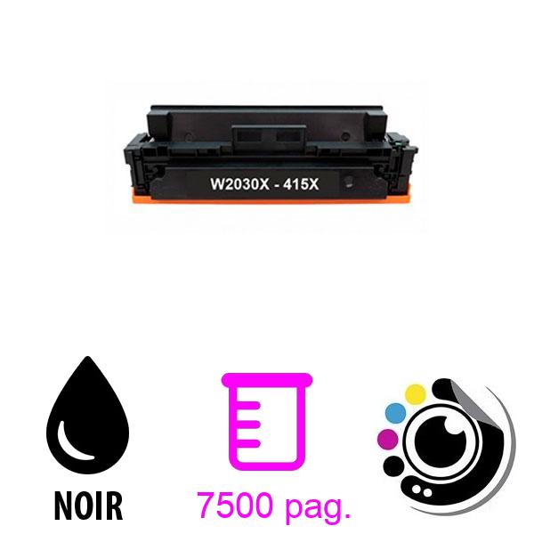 Toner Compatible HP W2030X/ Canon 055 Noir 415X avec Puce