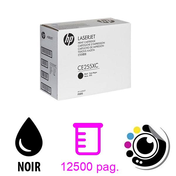 Toner Original HP CE255XC Noir 55X