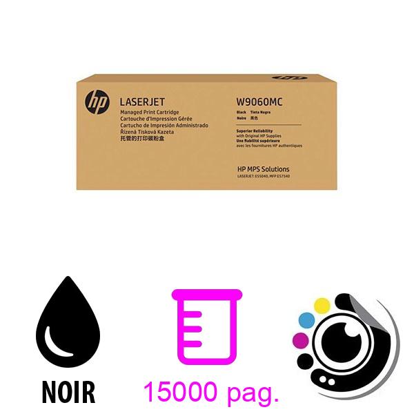 Toner Original HP W9060MC Noir