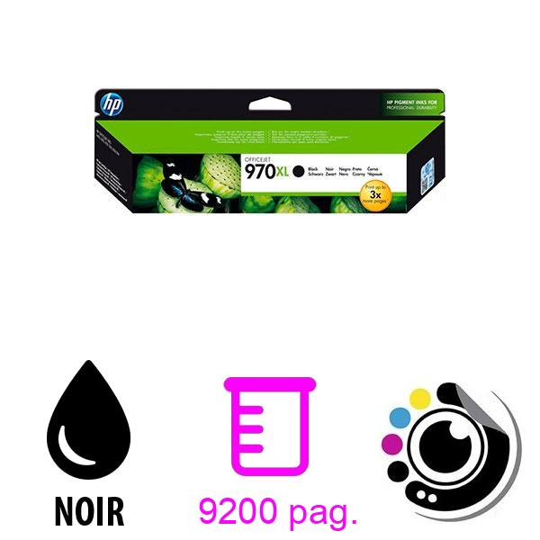 Cartouche Original HP 970XL Noir CN625AE