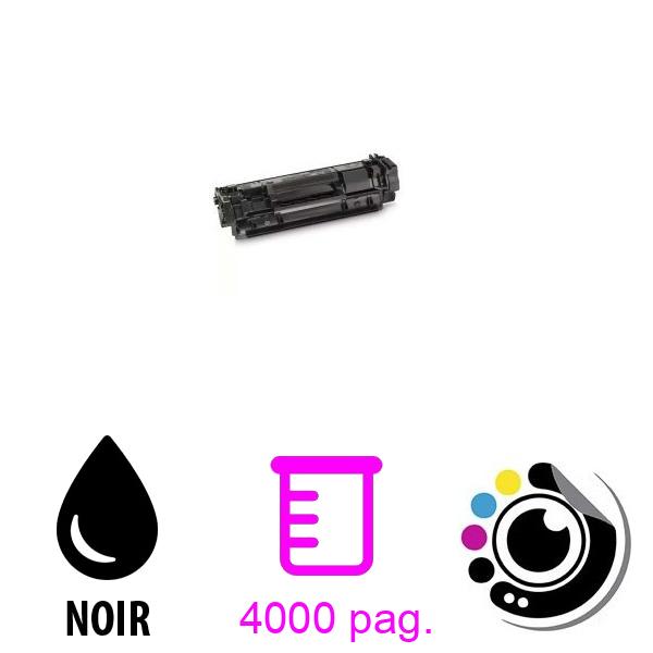 Toner compatible HP W1390X Noir NE PAS UTILISER SUR MODÈLE QUI TÈRMINE EN \"E\"
