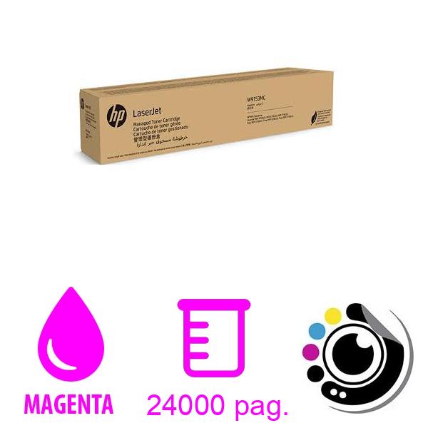 Original Toner HP W9153MC E77825z E77830z Magenta