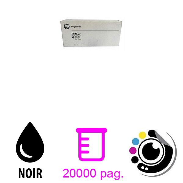 Cartouche Noire HP 991AC d origine