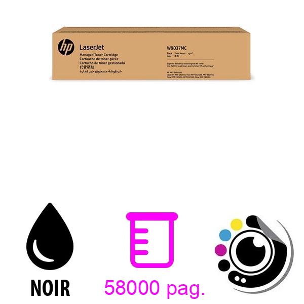 Original Toner hp w9037mc Noir