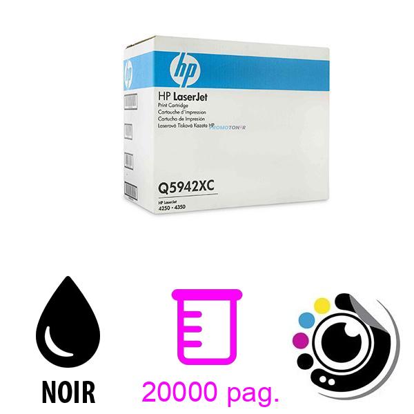 Original Toner HP Q5942XC Noir