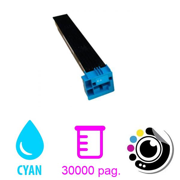 Toner compatible Konica Minolta C452 / C552 / C652 Cyan A0TM450 / TN-613C / TN613