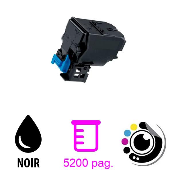 Toner compatible Konica Minolta C25 Noir