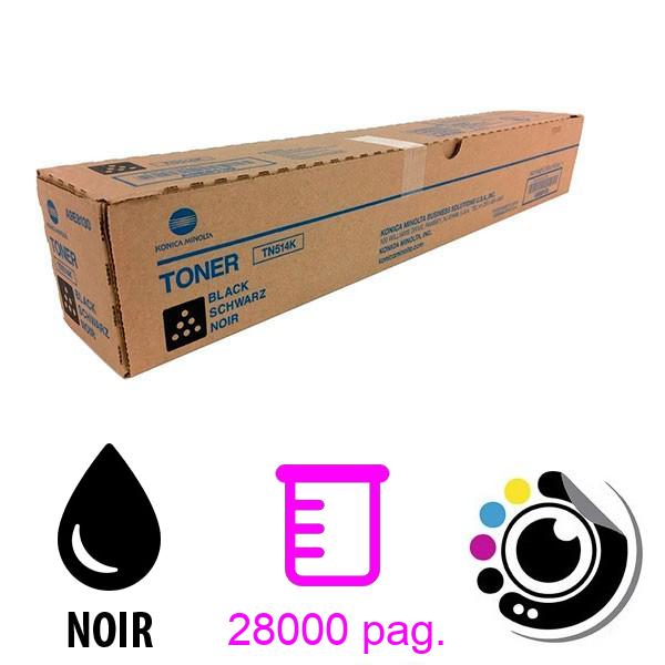 Toner Original Konica Minolta TN-514 K Noir A9E8150