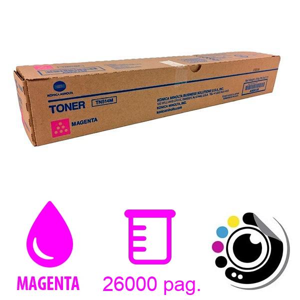 Toner Original Konica Minolta TN-514 Magenta A9E8350