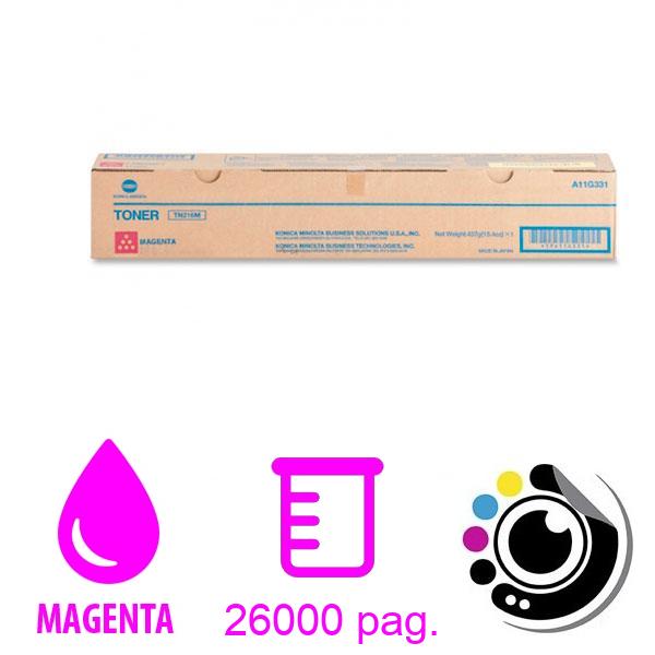 Toner Original Konica C220 / C280 Magenta A11G351 / TN-216 / TN216