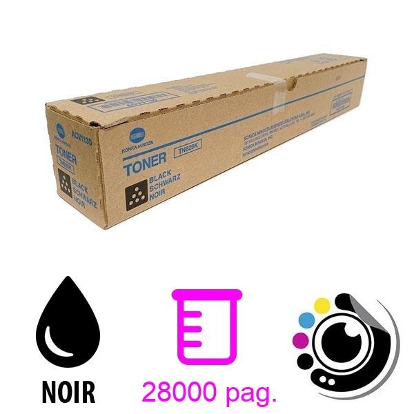 Toner Original Konica Minolta TN-626 Noir (ACV1150)