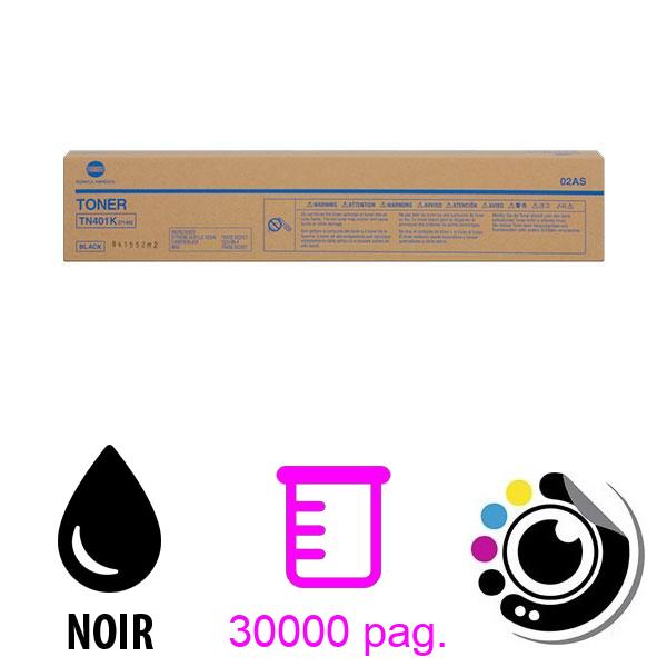 Toner Original Konica Minolta TN401 Noir 02AS
