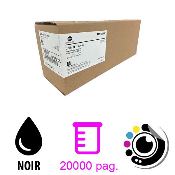 Toner Original Konica Minolta TNP46 Noir A6VK01W