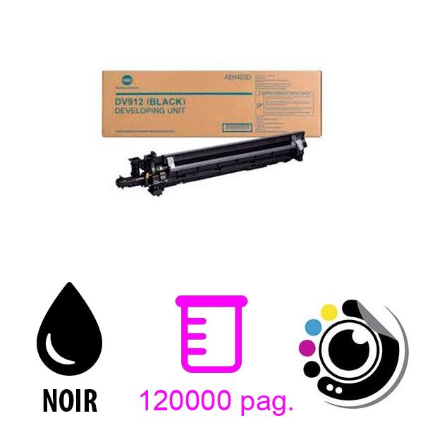 Original Développeur Konica Minolta Bizhub 758 DV912 Noir A8H403D