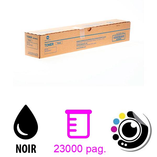 Toner Original Konica minolta TN323 Noir A87M050