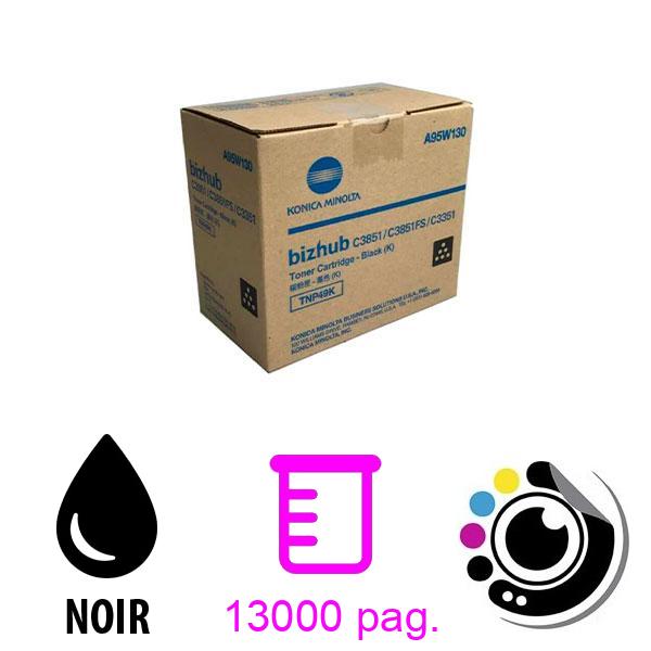 Toner Original Konica Minolta TNP-49 Noir A95W150