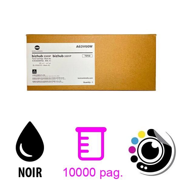 Toner Original Konica Minolta TNP39 Noir A63V00W