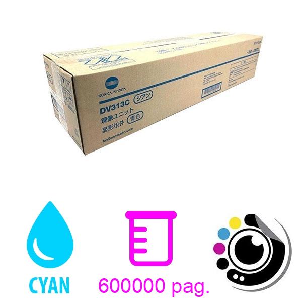 Original Developer Unit Konica Minolta DV-313 Cyan A7U40KD DV313