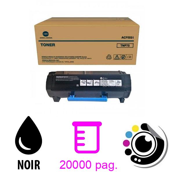 Toner Original Konica Minolta TNP-75 Noir ACF0051