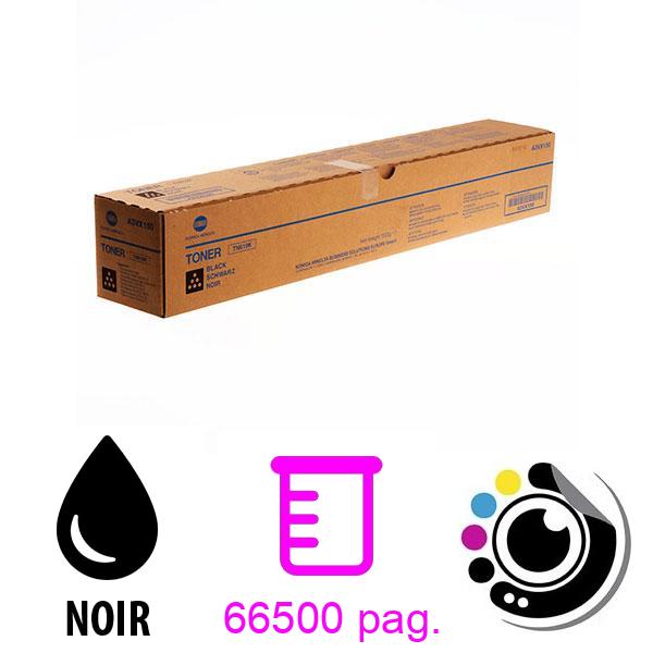 Toner Original Konica Minolta TN-619 / TN634K Noir A3VX153 A3VX15H