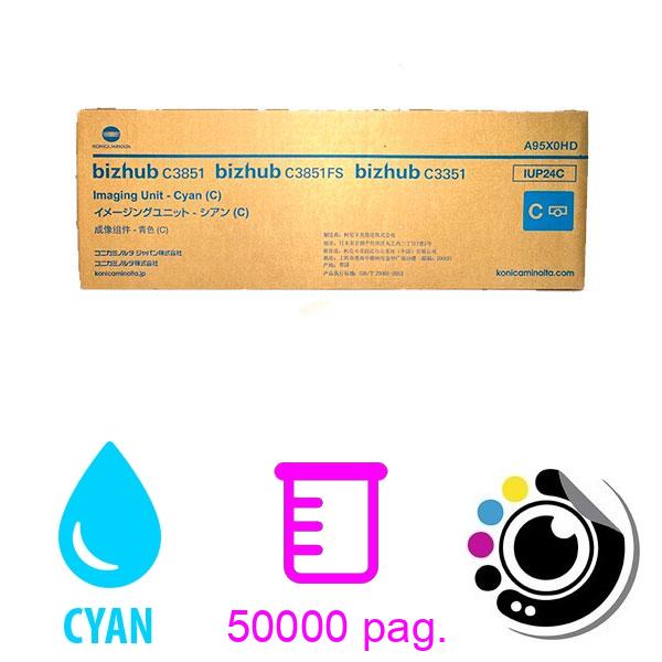 Original Tambour Konica Minolta IUP-24 Cyan A95X0HD