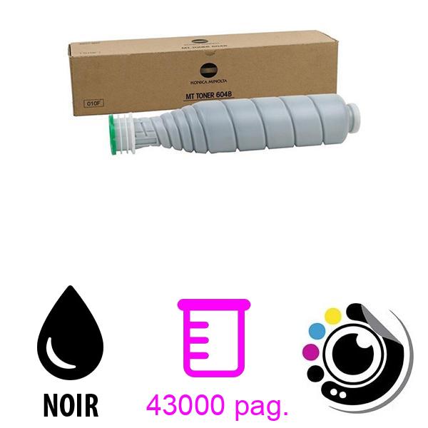 Toner Original Konica Minolta MT 604B 8937-802 Noir