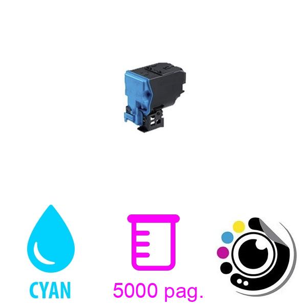 Toner compatible Konica Minolta TNP51 Cyan (A5X0150, A5X0450, A5X0350, A5X0250)