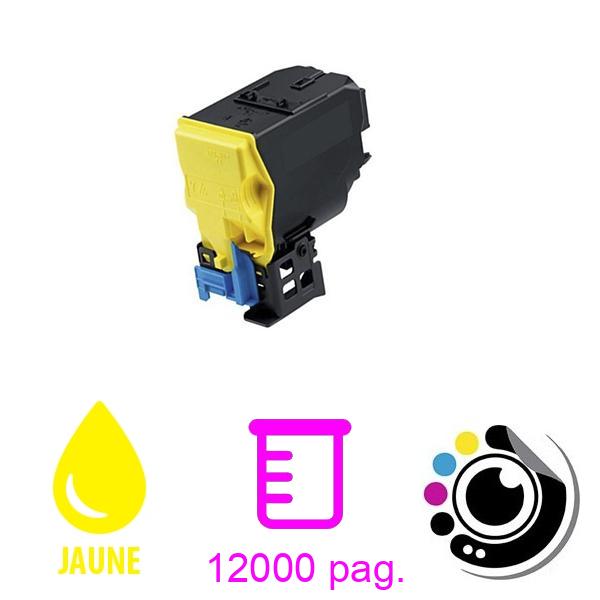 Toner compatible Konica Minolta TNP49 Jaune (A95W150 A95W250 A95W350 A95W450)