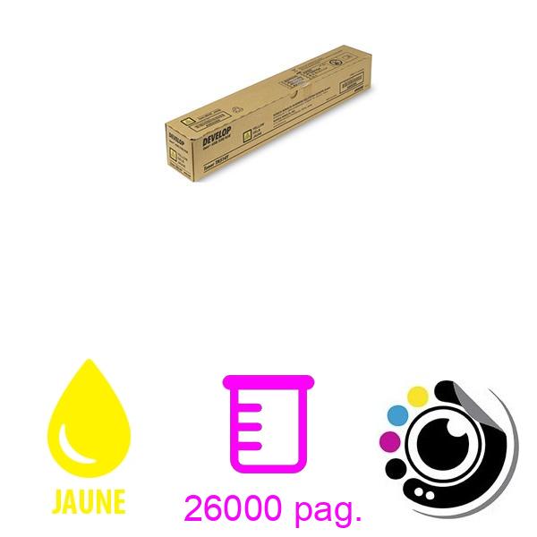 Original Toner konica minolta TN514Y Jaune Develop