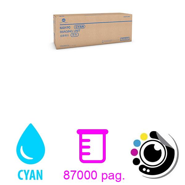 Original Tambour konica minolta IU217C Cyan ACVF0KD