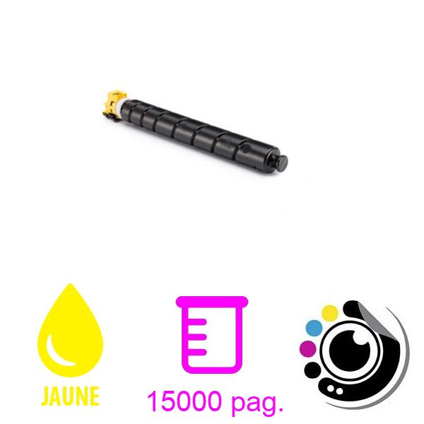Toner compatible Kyocera TK8345 Jaune 1T02L7ANL0