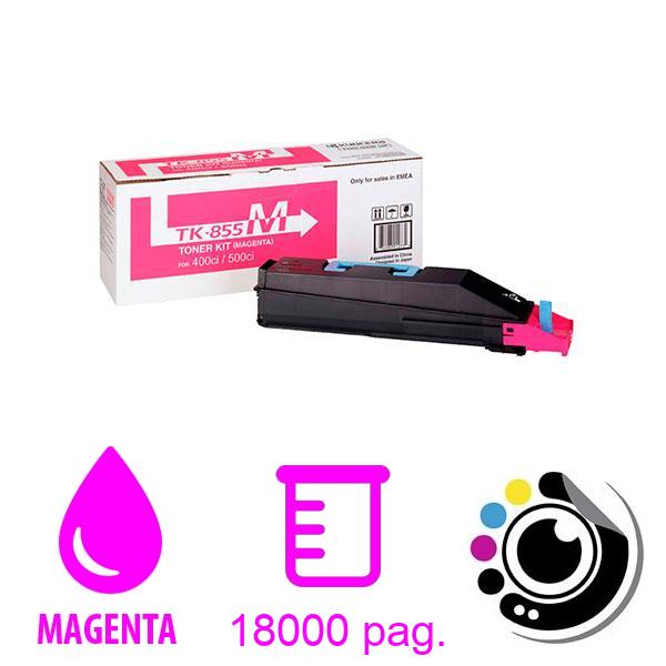 Toner Original Kyocera TK855 Magenta 1T02H7BEU0 TK-855