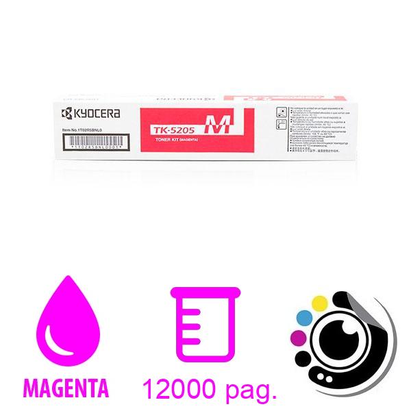Toner Original Kyocera TASKalfa 356 ci TK5205 Magenta 1T02R5BNL0