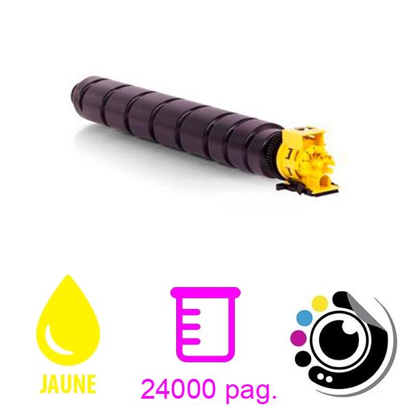 Toner compatible Kyocera TK8555 Jaune 1T02XCANL0