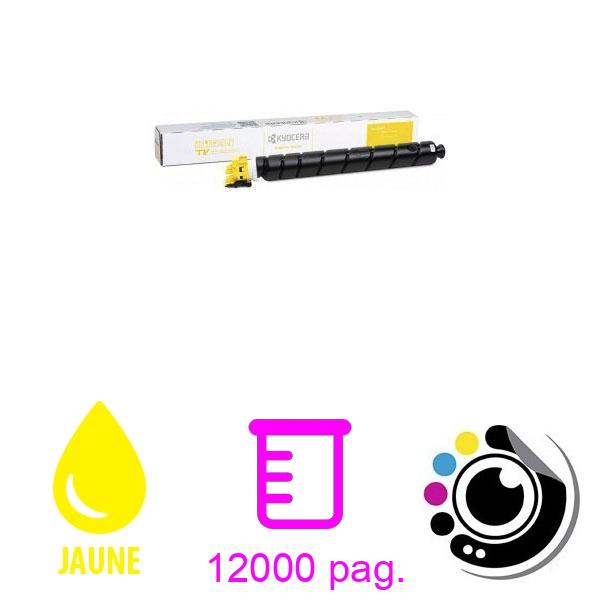 Toner Jaune origine Kyocera TK8365