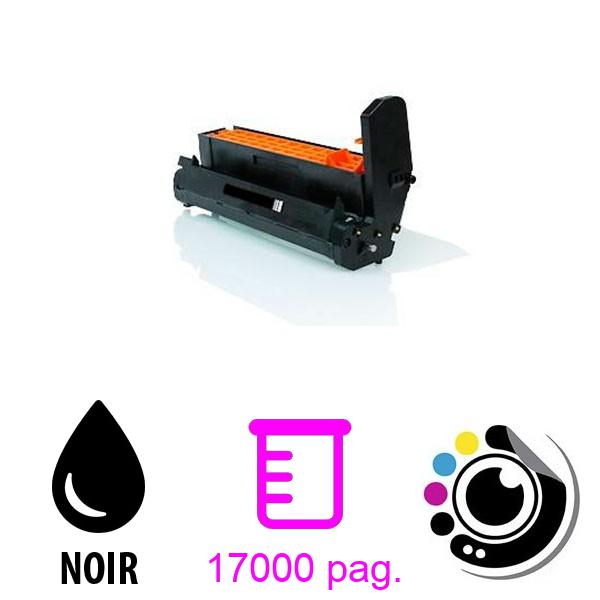 Tambour Compatible OKI C5100 / C5200 / C5400 / C5250 / C5450 / C3100 / C3200 Noir