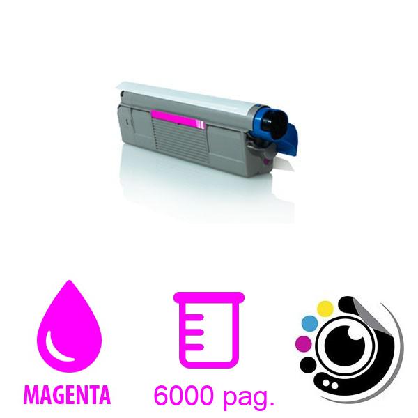 Toner compatible OKI C610 Magenta 44315306