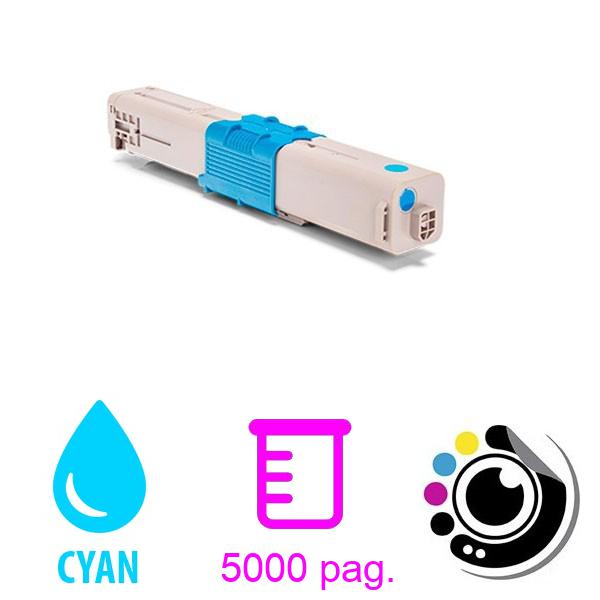 Toner compatible OKI ES3451 MFP Executive / ES5430 Cyan